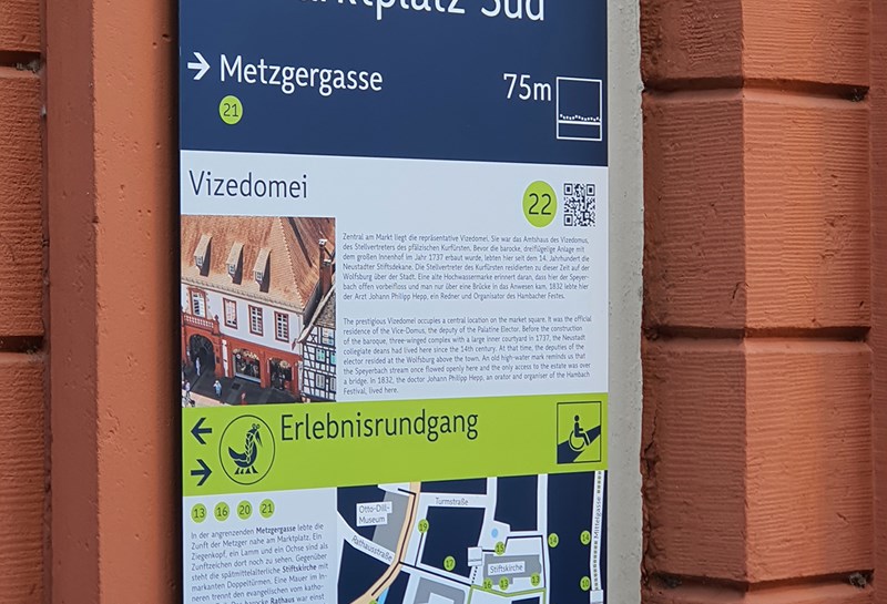 Stadtleitsystem Neustadt 1