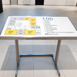 Amtsgericht Gummersbach Pultschild Taktil 3