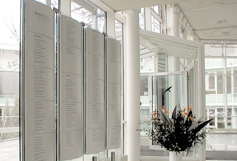 Übersichten wandmontiert SU Slide 1