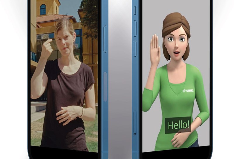 Wegeleitung via Smartphone Slide 1