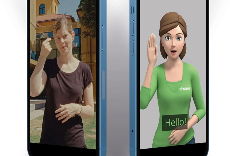 Wegeleitung via Smartphone Slide 1