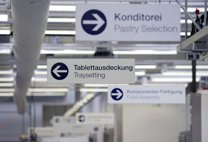 Wegweiser deckenmontiert QD Slide 2