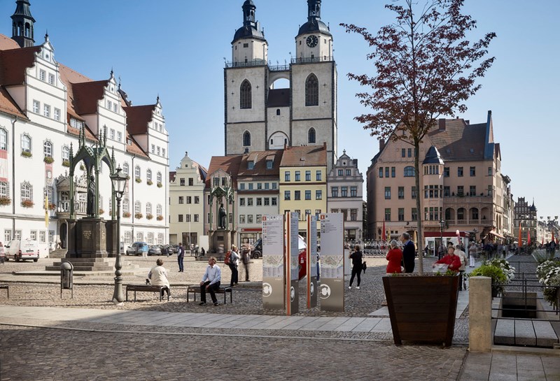 Stadtleitsystem Lutherstadt Wittenberg 1