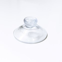 Suction cup for quintessenz desk signs