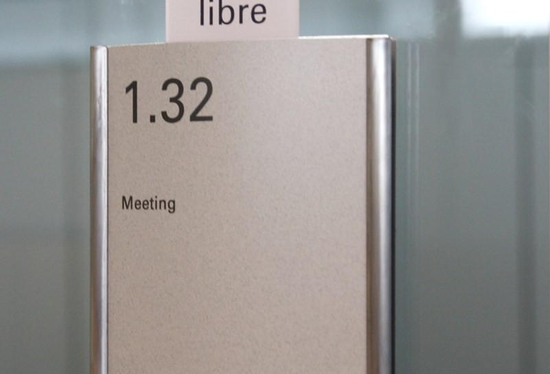 Türschild Edelstahl RTE Slide 1