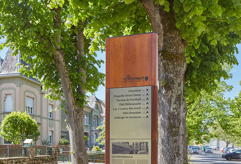 Stadtleitsystem Echternach 17