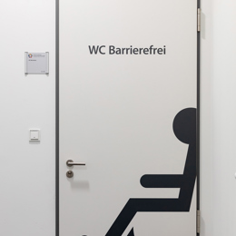 Rhön Klinikum Campus WC Barrierefrei