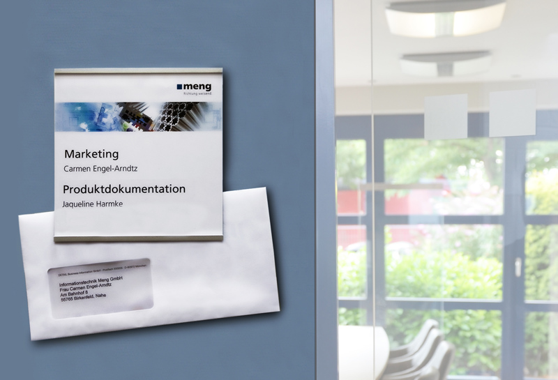 ceform Türschild mit Klemmfunktion Slide 0