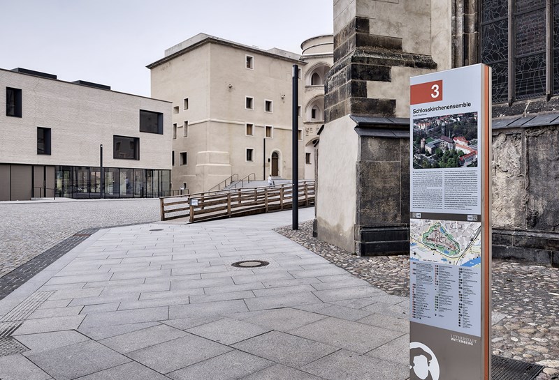 Stadtleitsystem Lutherstadt Wittenberg 1