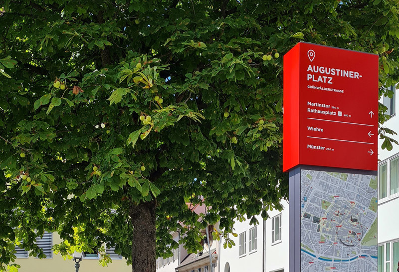 Stadtleitsystem Freiburg 5