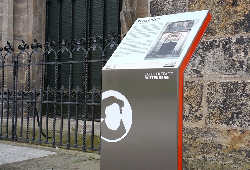 Stadtleitsystem Lutherstadt Wittenberg 1
