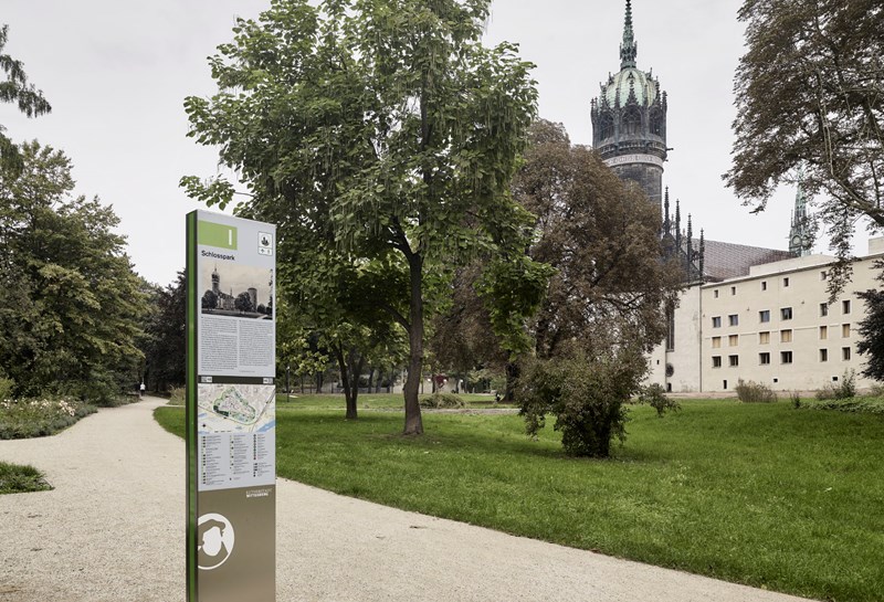 Stadtleitsystem Lutherstadt Wittenberg 1