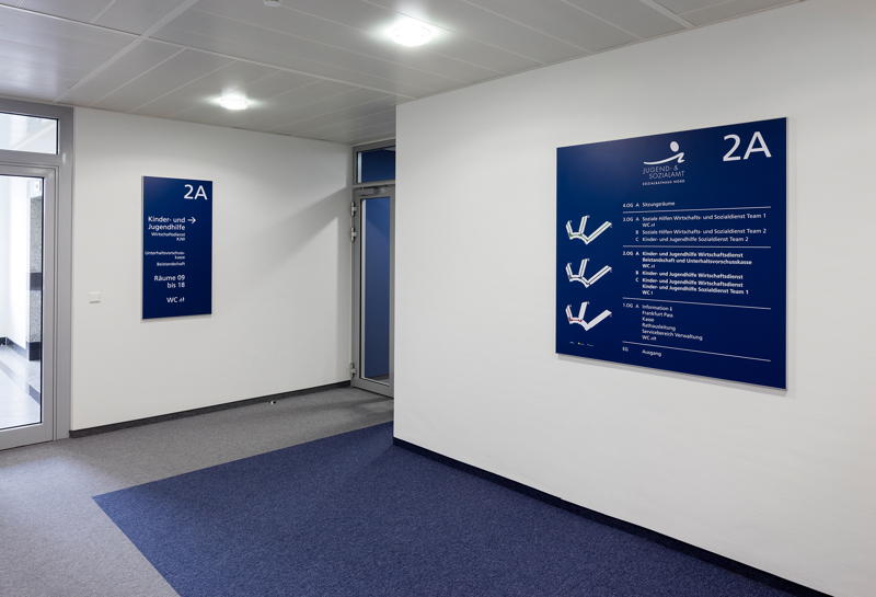 Wegweiser wandmontiert QW Slide 5