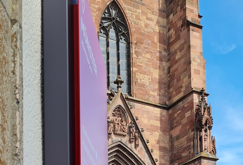 Stadtleitsystem Freiburg 1