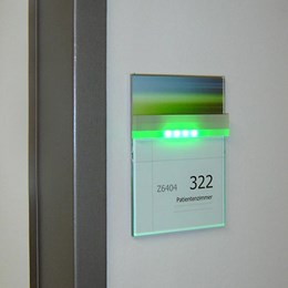 Türschild LED Wechselanzeige