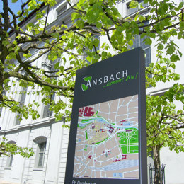 Stadtleitsystem Ansbach