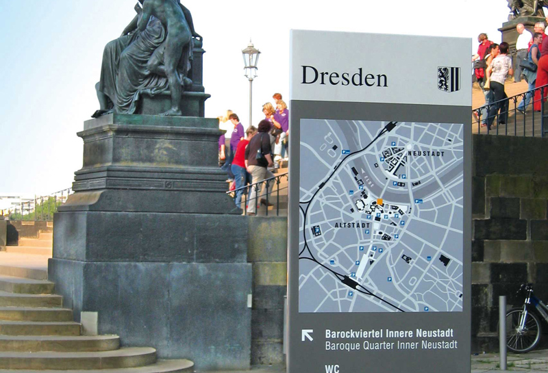 Stadtleitsystem Dresden 7