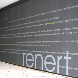 Maison Relais Wandbeschriftung