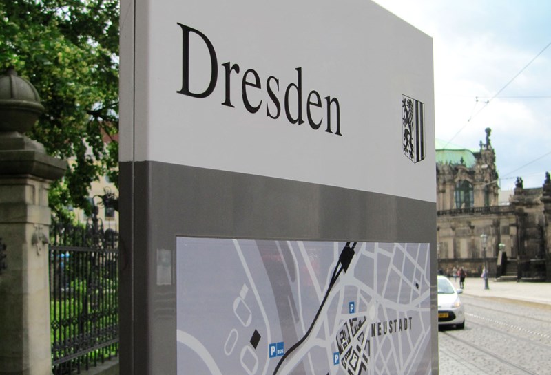 Stadtleitsystem Dresden 1