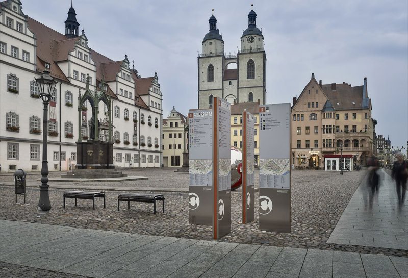 Stadtleitsystem Lutherstadt Wittenberg 6