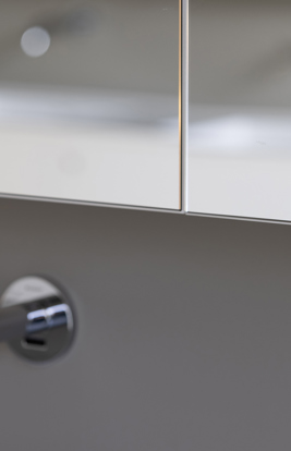 THU Ulm Innen Folienaufkleber Spiegel