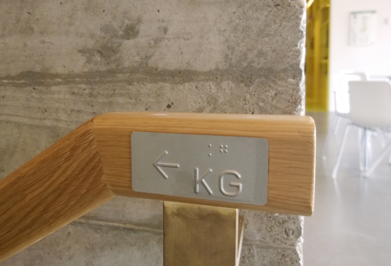 Handlaufschilder taktil Slide 10