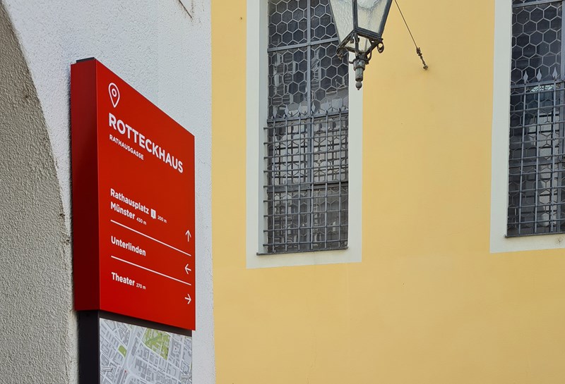 Stadtleitsystem Freiburg 1