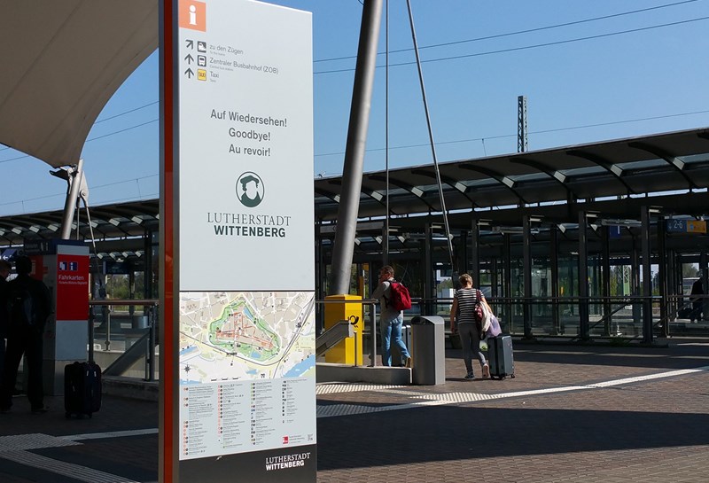 Stadtleitsystem Lutherstadt Wittenberg 1