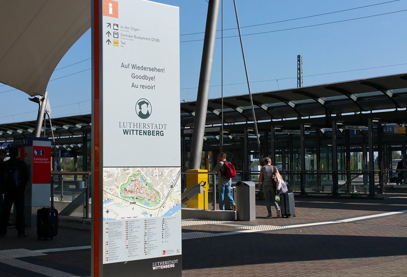 Stadtleitsystem Lutherstadt Wittenberg 20