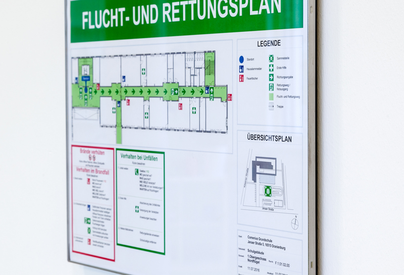 Fluchtwegpläne QVM Slide 1