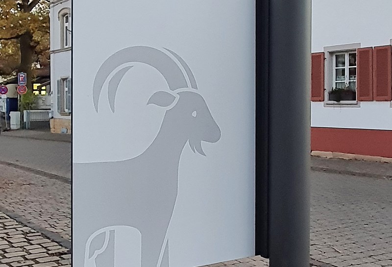 Stadtleitsystem Deidesheim 1