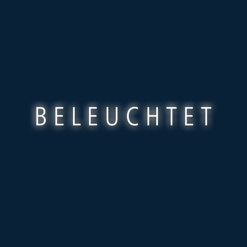 beleuchtet