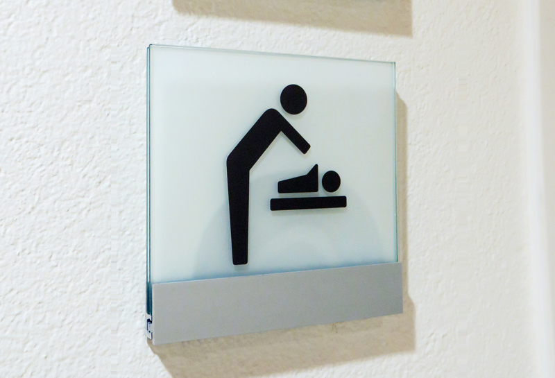 Türschild Glas Sandwich-Clip TNTSC Slide 2