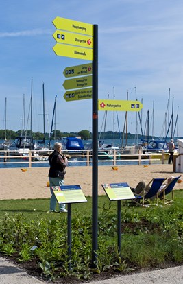 Buga Ufergarten Beschilderung 5509