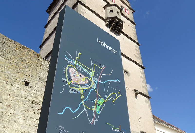Stadtleitsystem Bad Neustadt 2