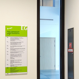 FS 7 Etagenschild Gruen 3