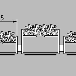 Sauberlaufmatten Grafik
