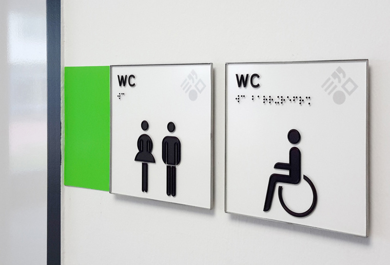 Türschild QTE taktil Slide 4