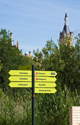 Buga Schlossgarten Beschilderung 5457