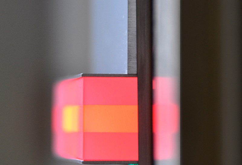 Türschild mit LED Wechselanzeige QTEB Slide 1