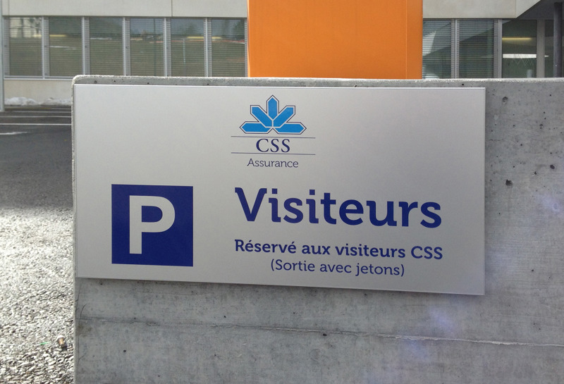 Wegweiser wandmontiert Slide 3