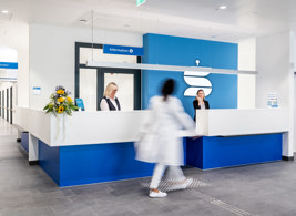 Sana Klinikum Landkreis Biberach Empfang