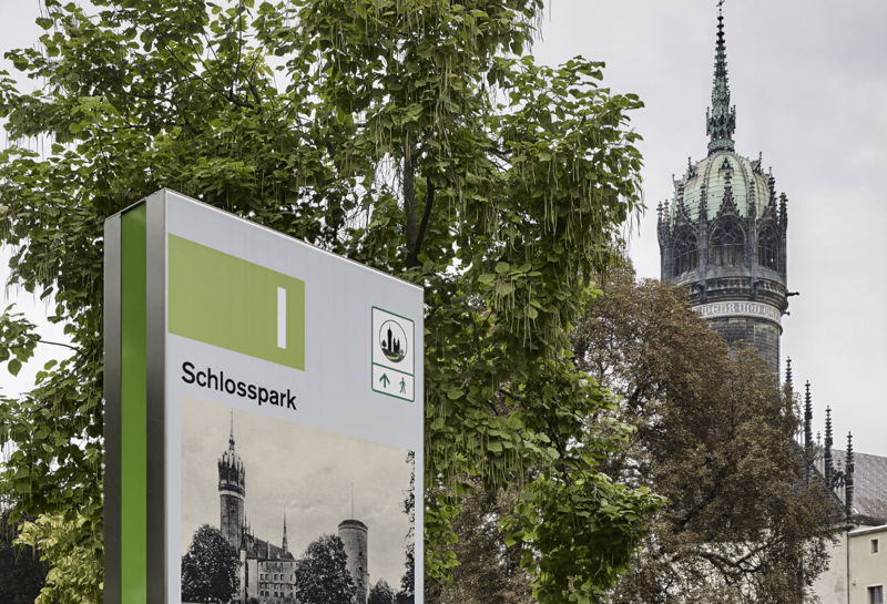 Stadtleitsystem Lutherstadt Wittenberg 8