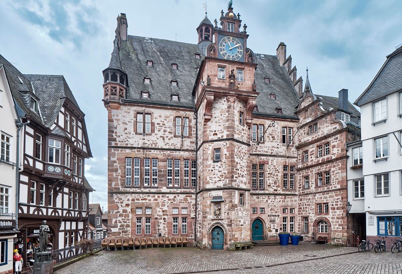 Rathaus Marburg 1