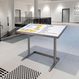 Amtsgericht Gummersbach Pultschild Taktil 2