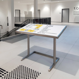 Amtsgericht Gummersbach Pultschild Taktil 2