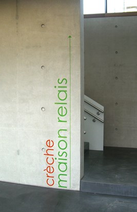 Maison Relais Folienbeschriftung 12