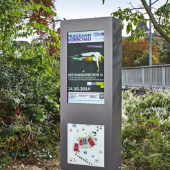 Outdoor-Stele Berta QKAD