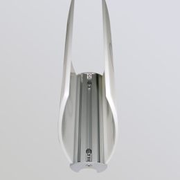 System Sieben Fahnenwegweiser Innenansicht