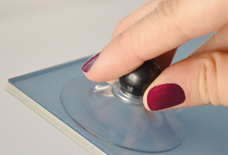 Suction cup for quintessenz door sign or table stand Slide 0